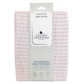 Living Textiles Crib Fitted Sheet | The Nest Attachment Parenting Hub